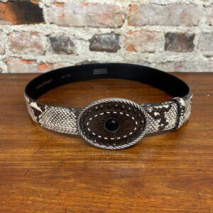 Richard Gampel Snake Skin Belt.